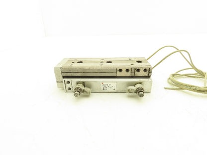 SMC MXQ20L-75 Pneumatic Air Slide Table Guided Cylinder 20mm Bore 75mm Stroke