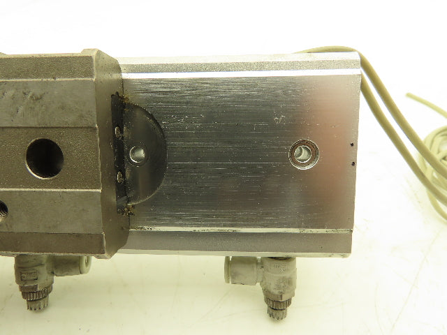 SMC MXQ20L-75 Pneumatic Air Slide Table Guided Cylinder 20mm Bore 75mm Stroke