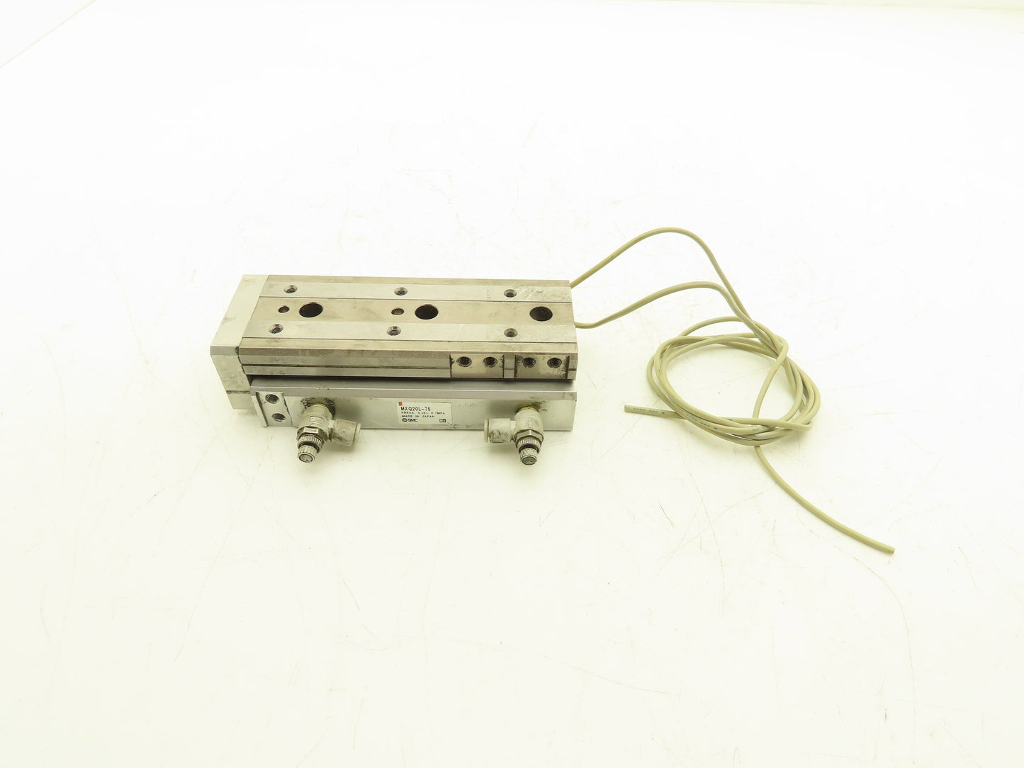 SMC MXQ20L-75 Pneumatic Air Slide Table Guided Cylinder 20mm Bore 75mm Stroke