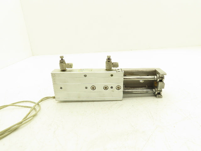 SMC MXQ20-75 Pneumatic Air Slide Table Guided Cylinder 20mm Bore 75mm Stroke