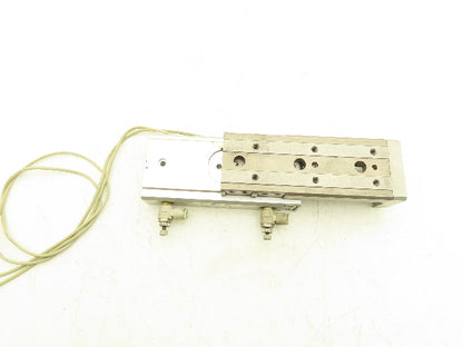 SMC MXQ20-75 Pneumatic Air Slide Table Guided Cylinder 20mm Bore 75mm Stroke