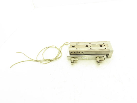 SMC MXQ20-75 Pneumatic Air Slide Table Guided Cylinder 20mm Bore 75mm Stroke