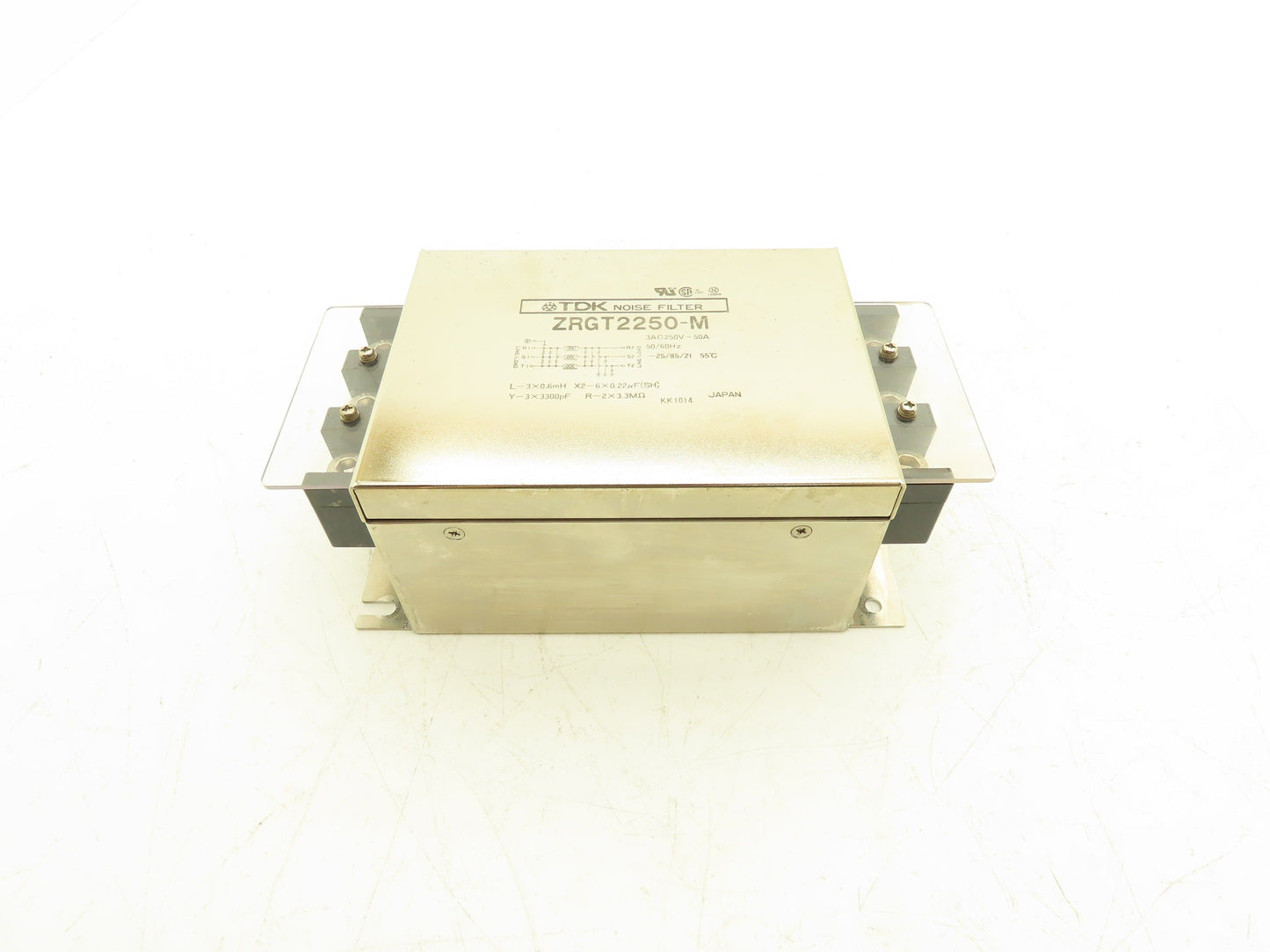 TDK ZRGT2260-M Noise Filter 3PH 250VAC 50A