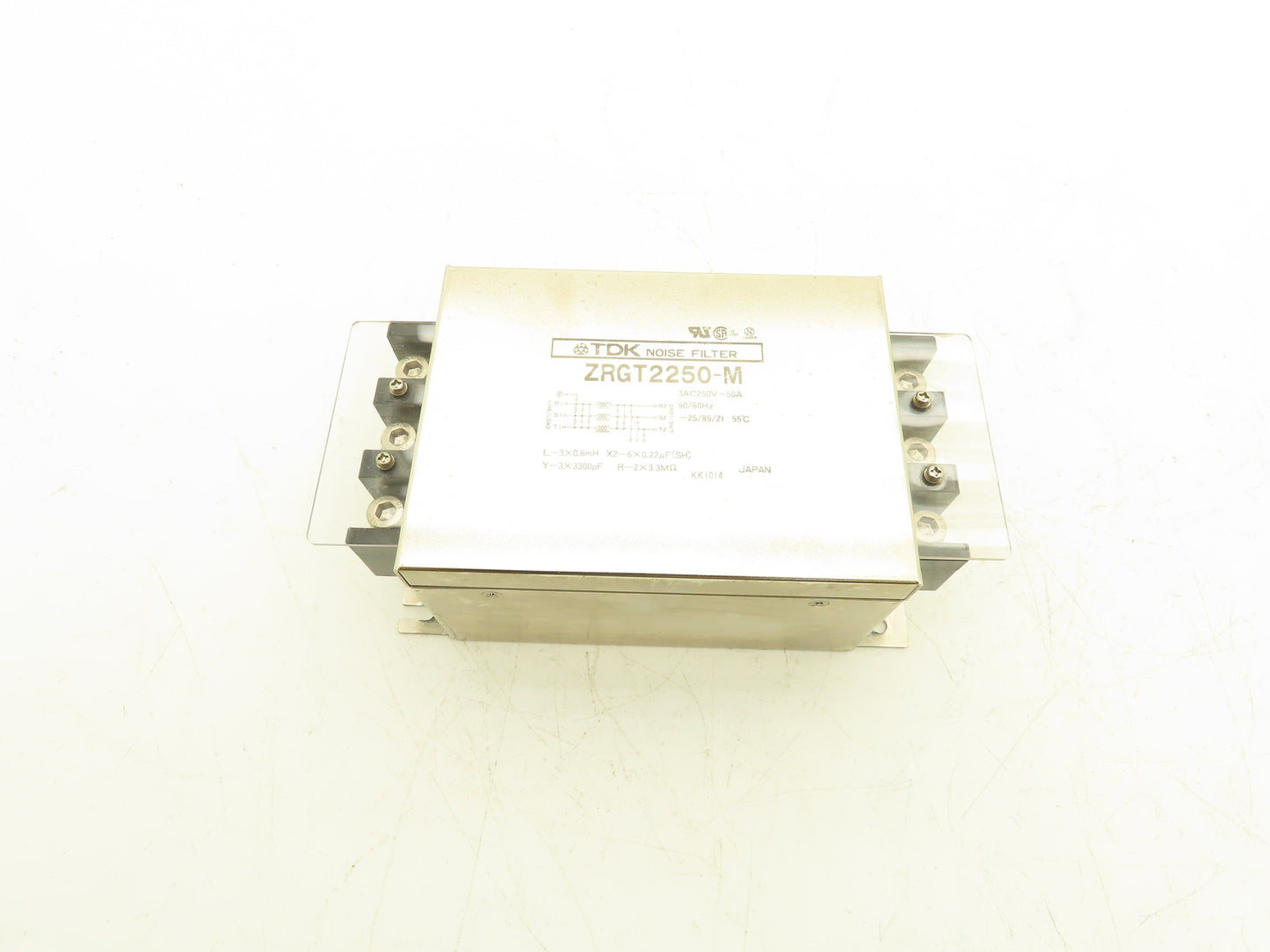TDK ZRGT2260-M Noise Filter 3PH 250VAC 50A