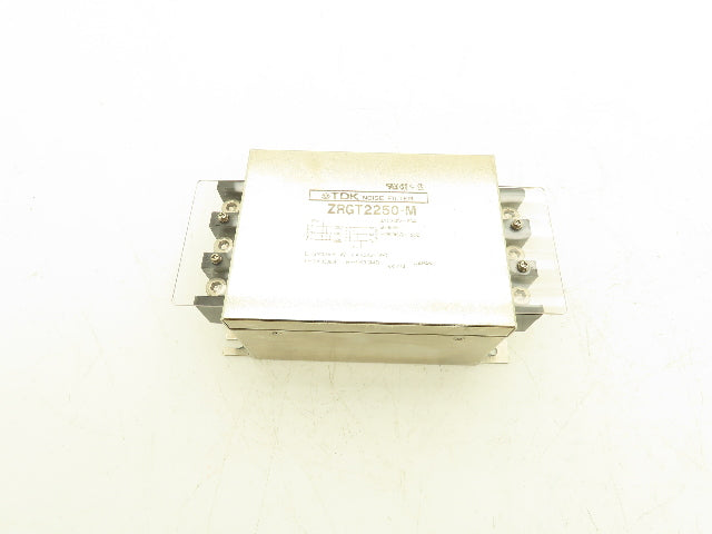 TDK ZRGT2260-M Noise Filter 3PH 250VAC 50A