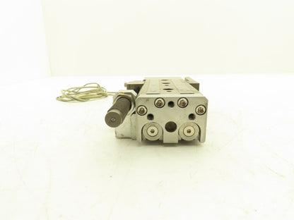 SMC MXQ20-50BSR Pneumatic Air Slide Table End Lock Cylinder 20mm x 50mm Stroke