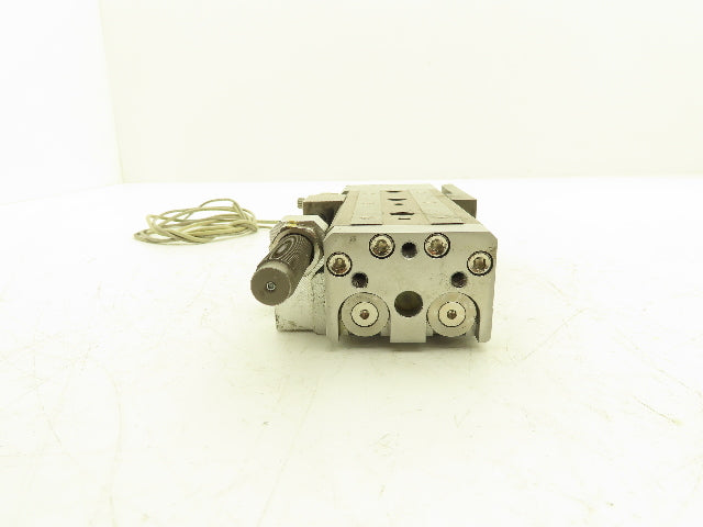 SMC MXQ20-50BSR Pneumatic Air Slide Table End Lock Cylinder 20mm x 50mm Stroke