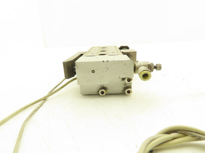 SMC MXQ20-50BSR Pneumatic Air Slide Table End Lock Cylinder 20mm x 50mm Stroke