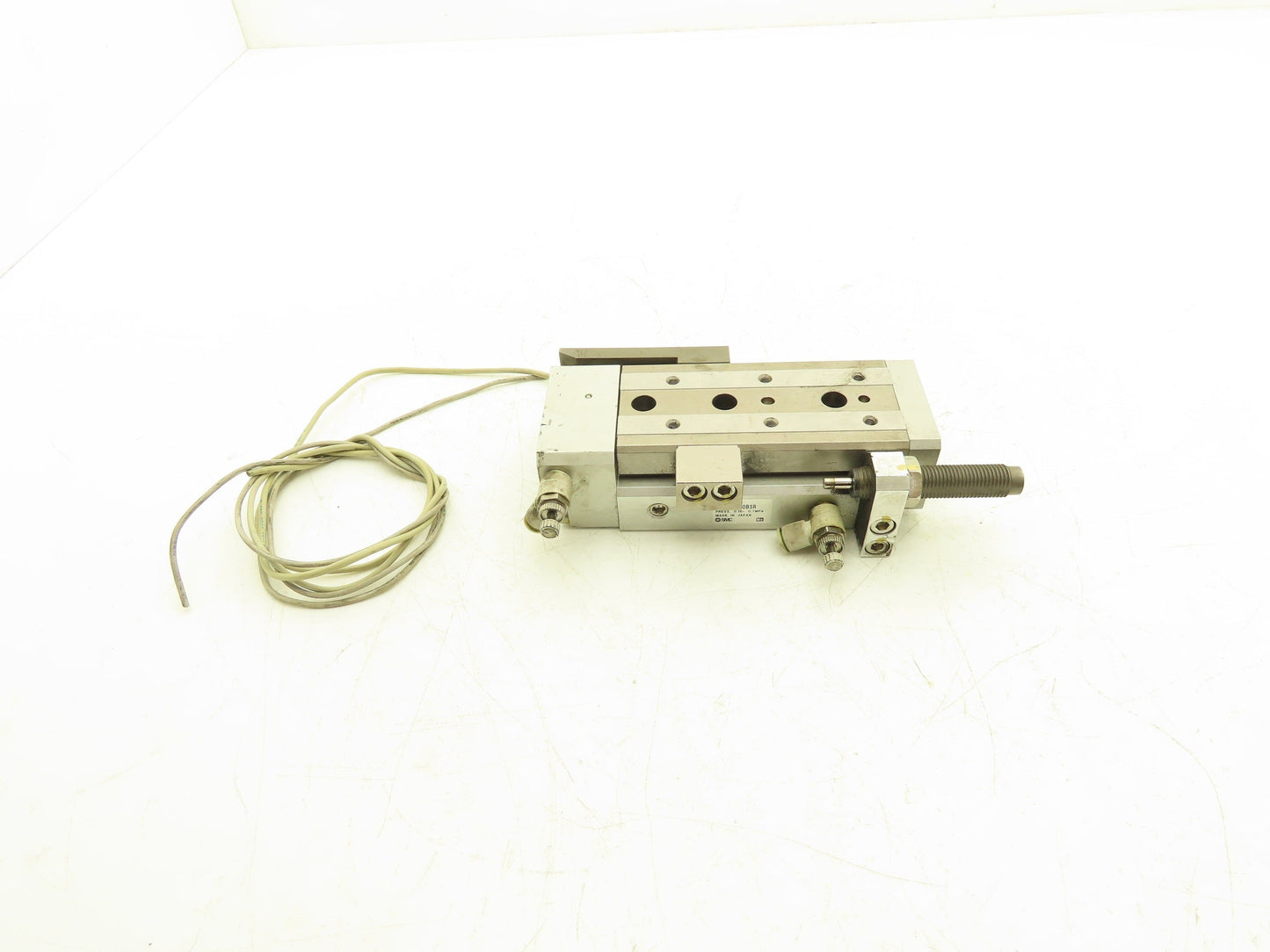 SMC MXQ20-50BSR Pneumatic Air Slide Table End Lock Cylinder 20mm x 50mm Stroke