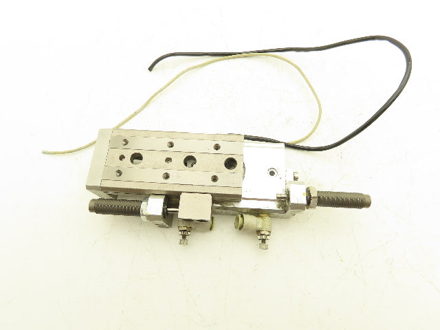 SMC MXQ20L-50B Pneumatic Air Slide Table Guide Cylinder 20mm Bore 50mm Stroke