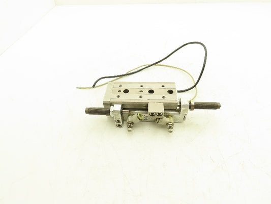 SMC MXQ20L-50B Pneumatic Air Slide Table Guide Cylinder 20mm Bore 50mm Stroke
