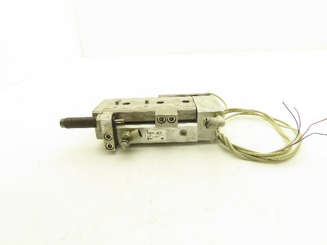 SMC MXQ20L-50BSR Pneumatic Air Slide Table End Lock Cylinder 20mm x 50mm Stroke
