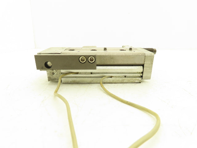 SMC MXQ20L-50BSR Pneumatic Air Slide Table End Lock Cylinder 20mm x 50mm Stroke