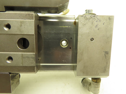 SMC MXQ20L-50BSR Pneumatic Air Slide Table End Lock Cylinder 20mm x 50mm Stroke