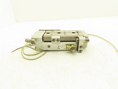 SMC MXQ20-50ASR Pneumatic Air Slide Table Guide Cylinder 20mm Bore 50mm Stroke