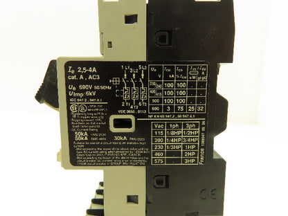 Telemecanique GV2 Contactor Manual Motor Starter 2.5-4A 6-10A Mixed Lot of 12