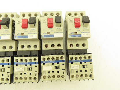 Telemecanique GV2 Contactor Manual Motor Starter 2.5-4A 6-10A Mixed Lot of 12