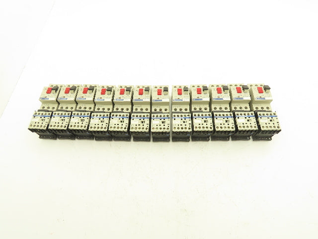 Telemecanique GV2 Contactor Manual Motor Starter 2.5-4A 6-10A Mixed Lot of 12