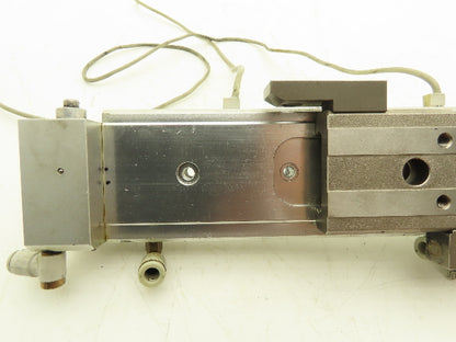 SMC MXQ16-100BSR Pneumatic Air Slide Table End Lock Cylinder 16mm x 100mm Stroke