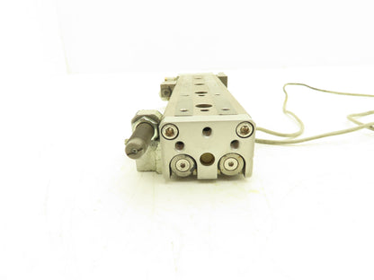SMC MXQ16-100BSR Pneumatic Air Slide Table End Lock Cylinder 16mm x 100mm Stroke