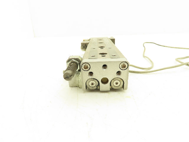 SMC MXQ16-100BSR Pneumatic Air Slide Table End Lock Cylinder 16mm x 100mm Stroke