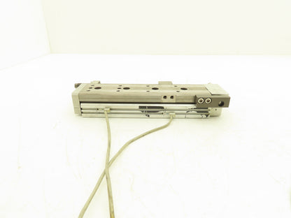 SMC MXQ16-100BSR Pneumatic Air Slide Table End Lock Cylinder 16mm x 100mm Stroke