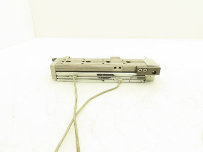 SMC MXQ16-100BSR Pneumatic Air Slide Table End Lock Cylinder 16mm x 100mm Stroke