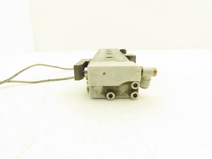 SMC MXQ16-100BSR Pneumatic Air Slide Table End Lock Cylinder 16mm x 100mm Stroke