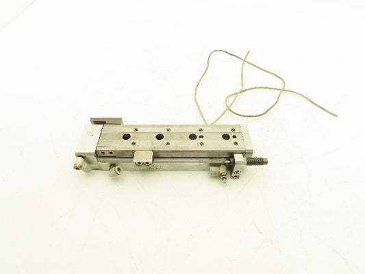 SMC MXQ16-100BSR Pneumatic Air Slide Table End Lock Cylinder 16mm x 100mm Stroke