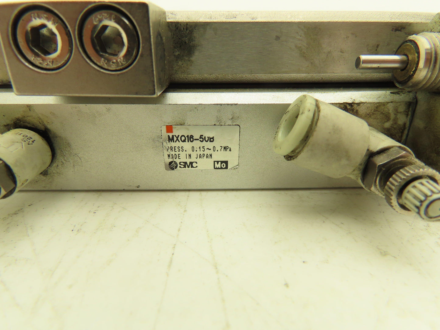 SMC MXQ16-50B Pneumatic Air Slide Table Guide Cylinder 16mm Bore 50mm Stroke