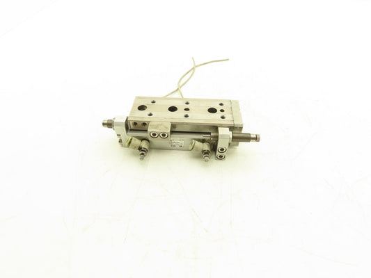 SMC MXQ16-50B Pneumatic Air Slide Table Guide Cylinder 16mm Bore 50mm Stroke