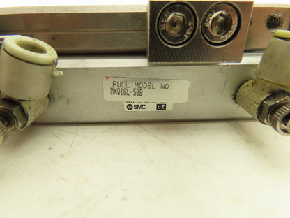 SMC MXQ16L-50B Pneumatic Air Slide Table Guide Cylinder 16mm Bore 50mm Stroke