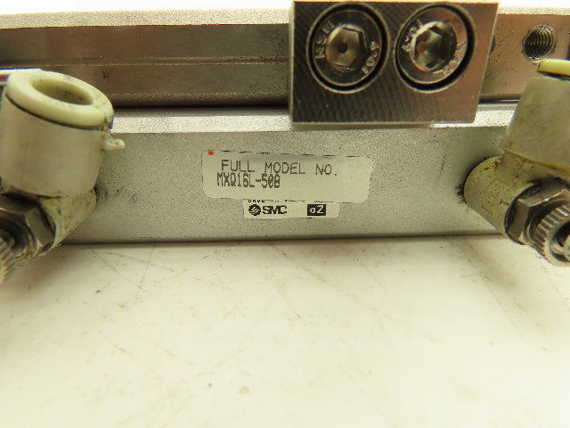 SMC MXQ16L-50B Pneumatic Air Slide Table Guide Cylinder 16mm Bore 50mm Stroke