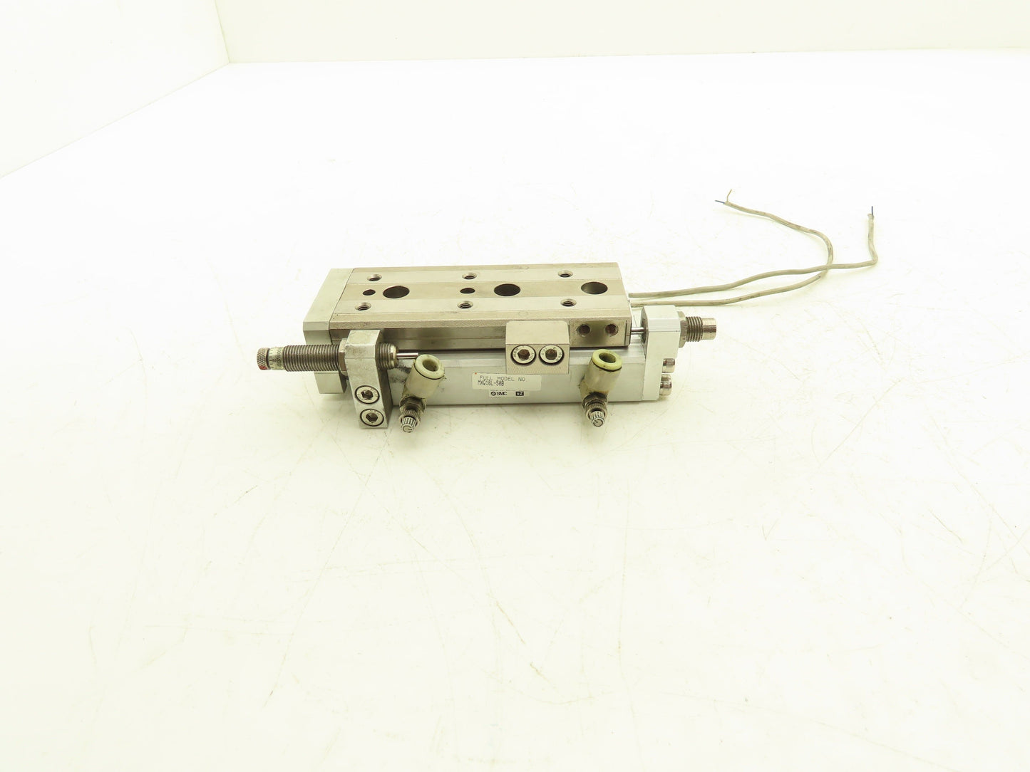 SMC MXQ16L-50B Pneumatic Air Slide Table Guide Cylinder 16mm Bore 50mm Stroke