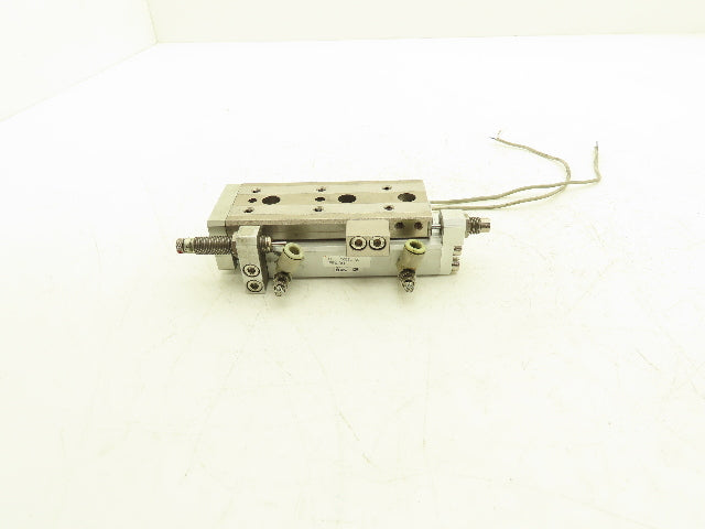 SMC MXQ16L-50B Pneumatic Air Slide Table Guide Cylinder 16mm Bore 50mm Stroke