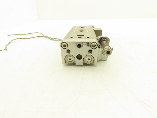 SMC MXQ16L-50B Pneumatic Air Slide Table Guide Cylinder 16mm Bore 50mm Stroke