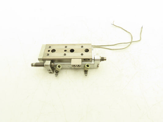 SMC MXQ16L-50B Pneumatic Air Slide Table Guide Cylinder 16mm Bore 50mm Stroke
