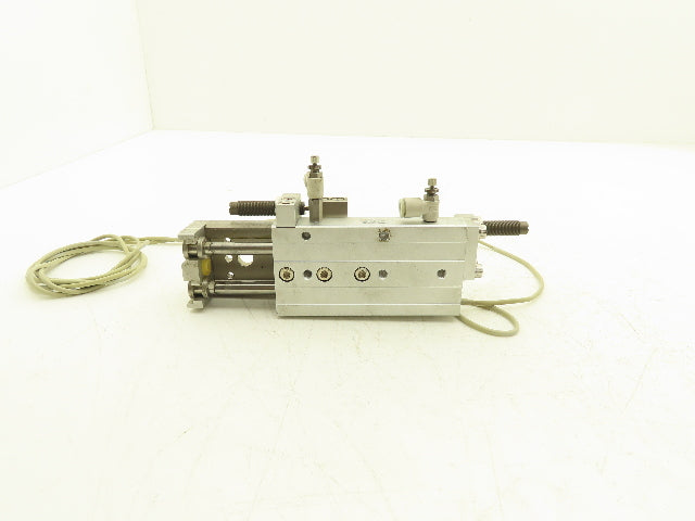 SMC MXQ16L-50B Pneumatic Air Slide Table Guide Cylinder 16mm Bore 50mm Stroke