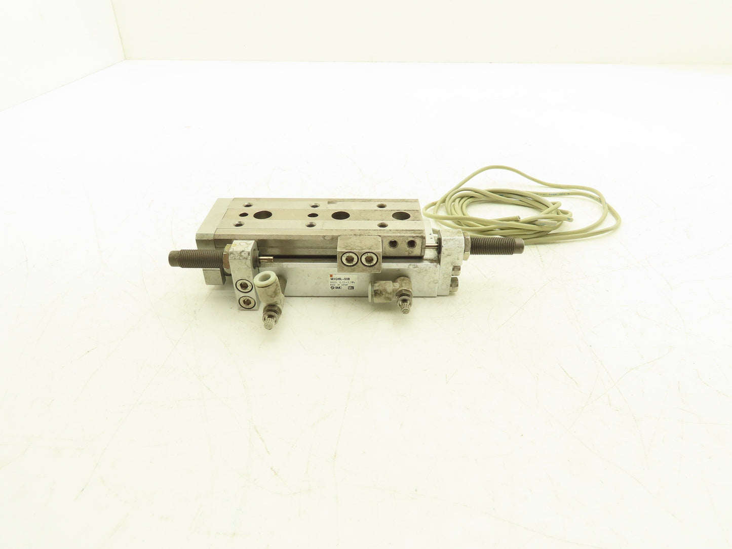 SMC MXQ16L-50B Pneumatic Air Slide Table Guide Cylinder 16mm Bore 50mm Stroke