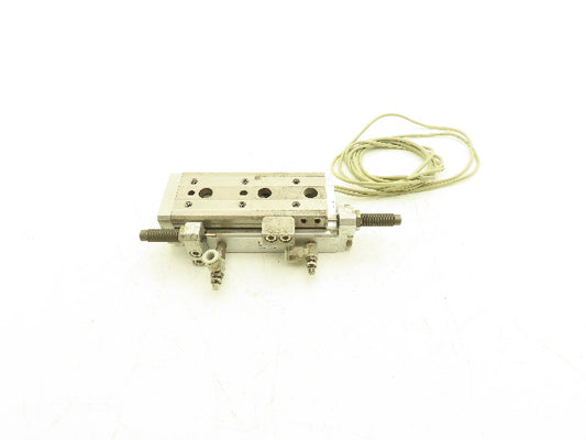 SMC MXQ16L-50B Pneumatic Air Slide Table Guide Cylinder 16mm Bore 50mm Stroke