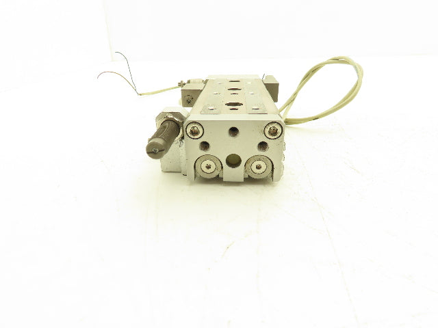 SMC MXQ16-50BSR Pneumatic Air Slide Table End Lock Cylinder 16mm x 50mm Stroke