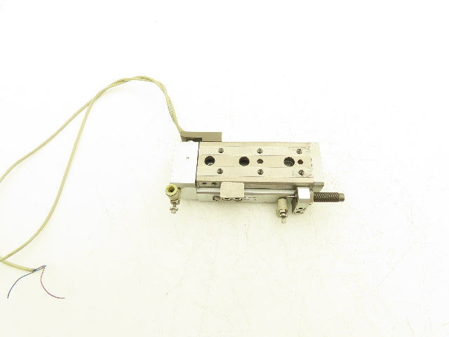 SMC MXQ16-50BSR Pneumatic Air Slide Table End Lock Cylinder 16mm x 50mm Stroke