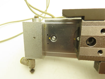 SMC MXQ16-50BSR Pneumatic Air Slide Table End Lock Cylinder 16mm x 50mm Stroke