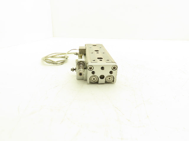 SMC MXQ16-75BS Pneumatic Air Slide Table Guide Cylinder 16mm Bore 75mm Stroke