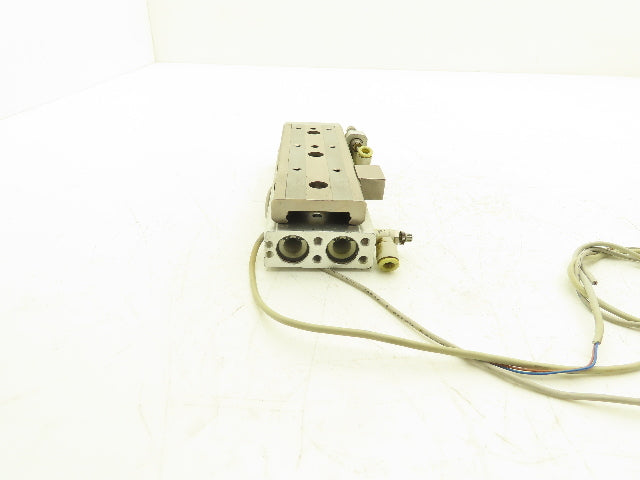 SMC MXQ16-75BS Pneumatic Air Slide Table Guide Cylinder 16mm Bore 75mm Stroke