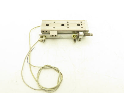 SMC MXQ16-75BS Pneumatic Air Slide Table Guide Cylinder 16mm Bore 75mm Stroke