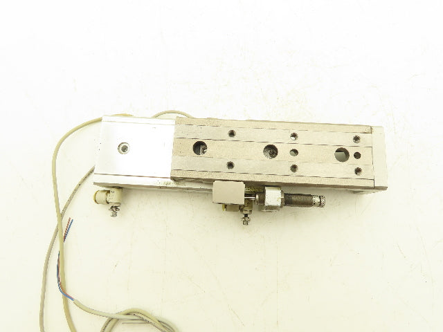 SMC MXQ16-75BS Pneumatic Air Slide Table Guide Cylinder 16mm Bore 75mm Stroke