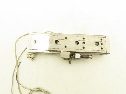 SMC MXQ16-75BS Pneumatic Air Slide Table Guide Cylinder 16mm Bore 75mm Stroke