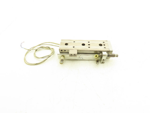 SMC MXQ16-75BS Pneumatic Air Slide Table Guide Cylinder 16mm Bore 75mm Stroke