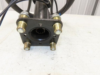 Hyster E30Z Forklift Steering Wheel Column with Sensors Hand Knob 12"